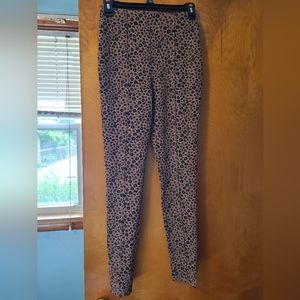 Forever 21 leopard print leggings, Size XS